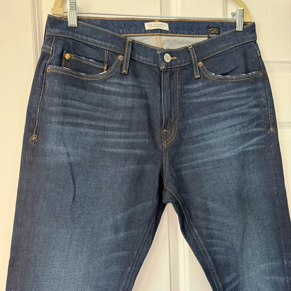 Ace Rivington Athletic Taper Dark Wash Denim Jeans